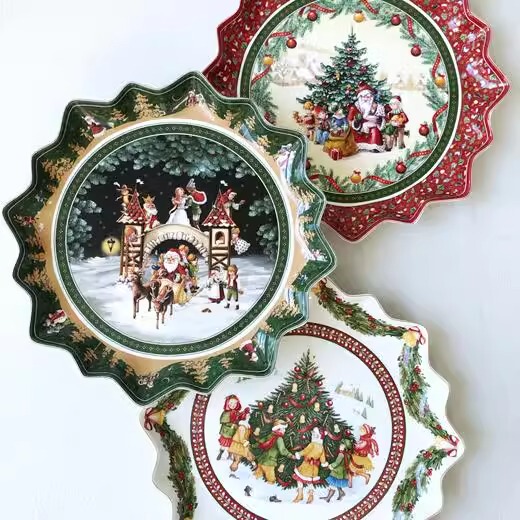Schafer's Boxes Are on Special Clearance and Are Being Exported to Germany Vi*Le*Oy & Christmas Ceramic Large Decorative Plates Schafer's Boxes Are on Special Clearance and Are Being Exported to Germany Vi*Le*Oy & Christmas Ceramic Large Decorative Plates
