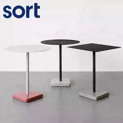 sort HAY Nordic outdoor TABLE TERRAZZO TABLE garden courtyard balcony TERRAZZO steel TABLE
