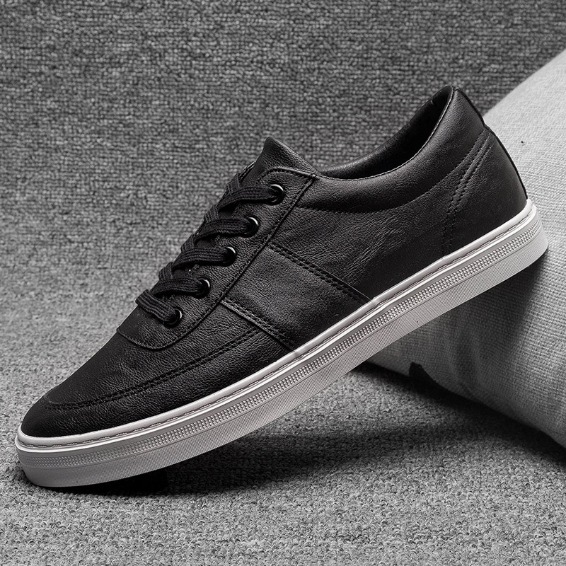 Tide men's shoes 2022 new men's casual leather shoes Han Lefu shoes Young Hexony shoes