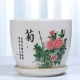 Chậu hoa chậu chậu khung trong nhà hoa cửa sổ hoa lily bình trắng trồng hoa cắm hoa tươi và đơn giản - Vase / Bồn hoa & Kệ