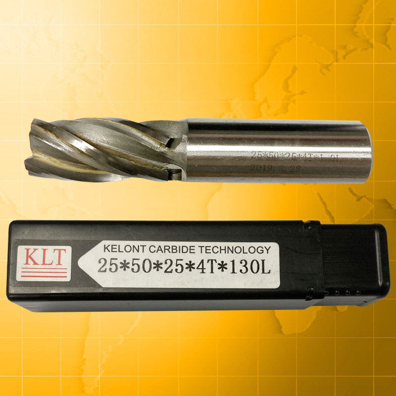 KLT welding edge fine milling cutter alloy welding edge milling cutter tungsten steel milling cutter 25X50X25X4TX130L