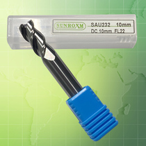 Sanlu SAU232 aluminum milling cutter SAU232 10mm 3-blade tungsten steel milling cutter