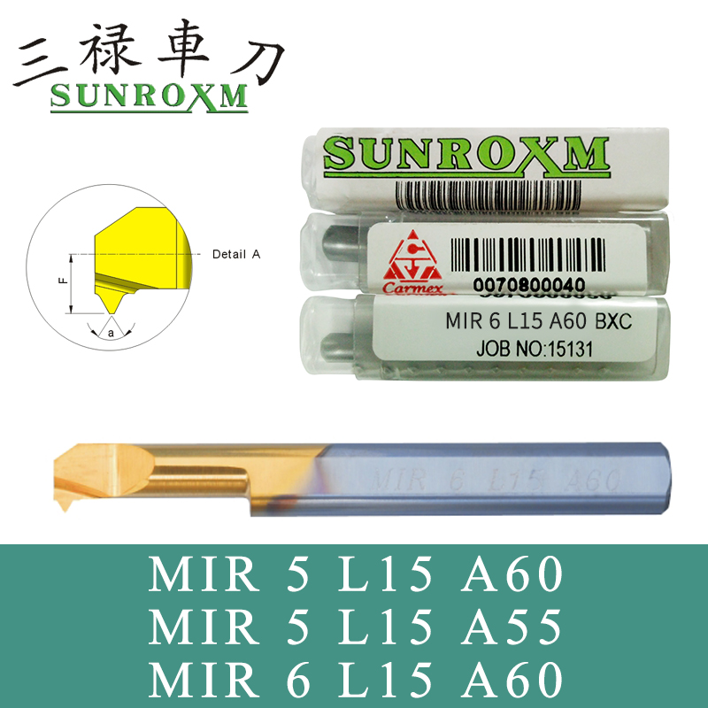 Taiwan Sanlu Knife Rod MIR 5 L15 A60 MIR 5 L15 A55 MIR 6 L15 A60