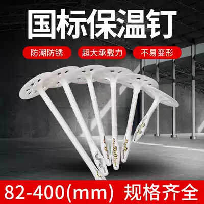 External wall insulation national standard nail rock wool board extruded board cement foam board foam glass plate fixed bulge anchor nail