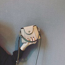 Lamode leather small bag female new shoulder shoulder bag Hand bag bucket bag mini mobile phone bag Fairy Bag