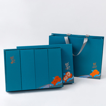 New handmade box black tea small bubble bag Puer tea packaging box empty gift box Green Tea general gift tea cake box