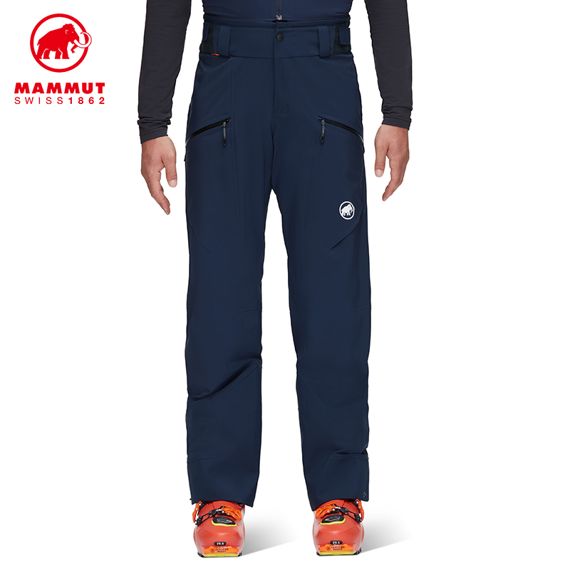 MAMMUT Mammoth Haldigrat Men Ski Windproof Waterproof Warm Hard Shell Pants-Taobao