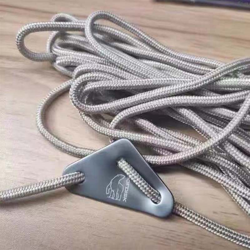 Nordisk Big White Bear Outdoor Tent Wind Rope Adjustment Buckle High Strength Polyester Triangle Wind Rope Buckle
