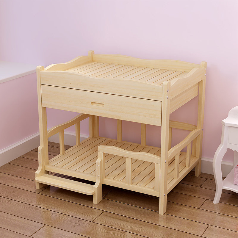 Removable Washout Ratio Bear Teddy Cat Bed Pet Bed Solid Wood Pooch Bed Special Price Bed Lovely Princess Kennel All Season Universal