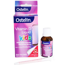 Australian direct mail Ostelin vitamin D baby vitamin VD3 drops 20ml to help calcium absorption