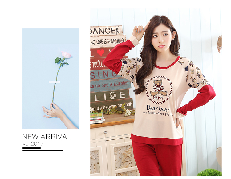 Pyjama mixte en Coton à manches longues - Ref 3006040 Image 55