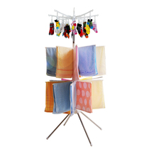 Easy Kelon Baby Clothes Hanger Floor Folding Balcony Stainless Steel Sun-hanger Children Towel Rack Baby Diaper Rack