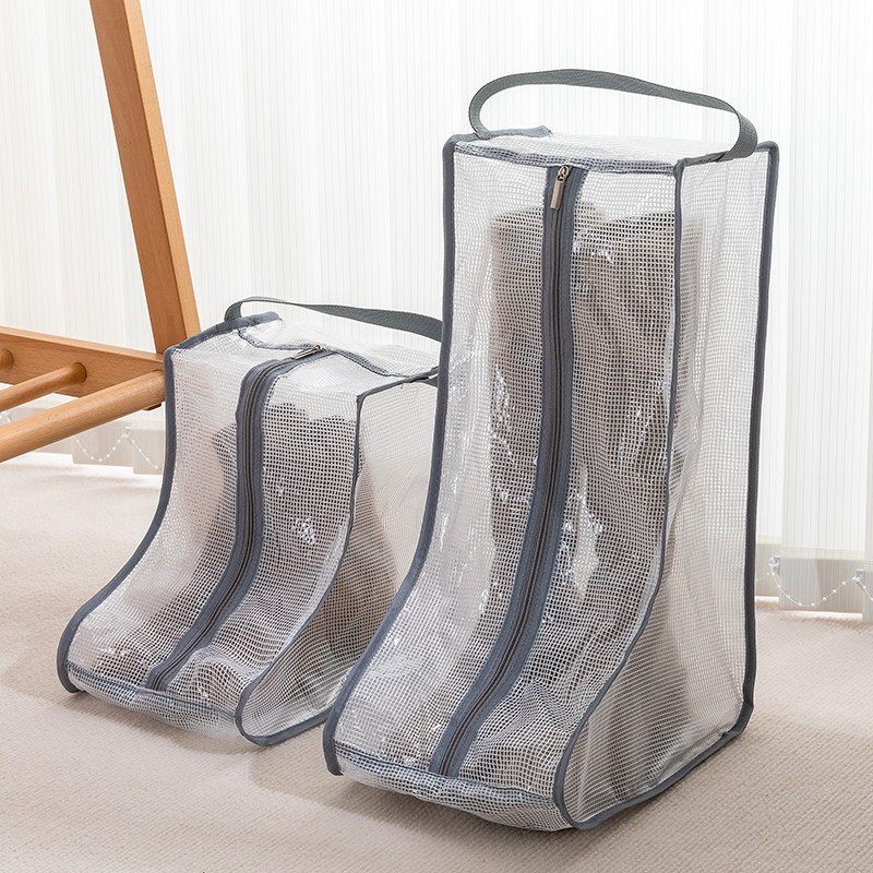 Boot cashier bag loaded shoes with dust cover transparent moisture-proof and mildew-proof long boots Short boot Protective sleeves Shoe bag Divine Instrumental-Taobao