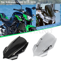 Applicable to Kawasaki Z400 2019 2020 Z250 19-20 modified windshield front windscreen