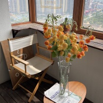 Boring bazaar ins home decoration ornaments anchovy orchid imitation flower fake flower bell orchid coffee shop homestay decoration