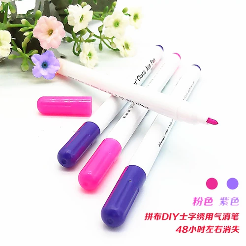 Япония Adger Gas Dispel Pen Water Rousered Pen Автоматическая выцветающая и исчезающая ручка, одежда кожаная резьба с поперечным стежком специально