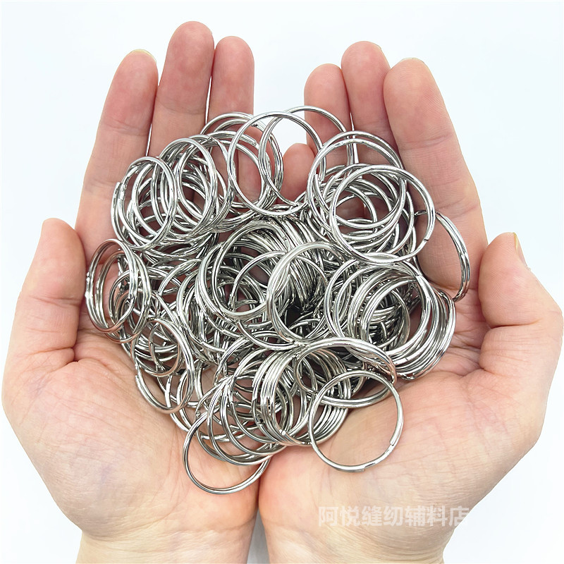 Key Ring Ring Stainless Steel Flat Ring Iron Ring Round Thickened Accessories Key Chain Key Ring Curtain Buckle Key Ring Ring Stainless Steel Flat Ring Iron Ring Round Thickened Accessories Key Chain Key Ring Curtain Buckle