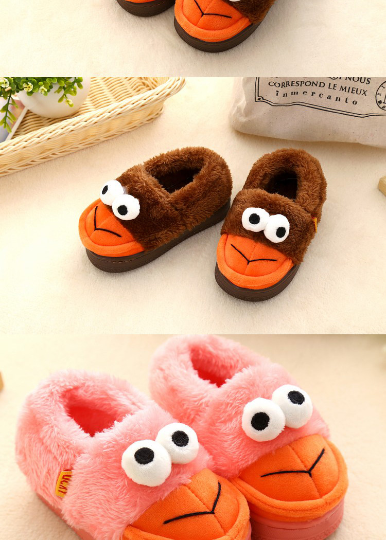 Pantoufles enfants en coton pour hiver - Ref 1032486 Image 15