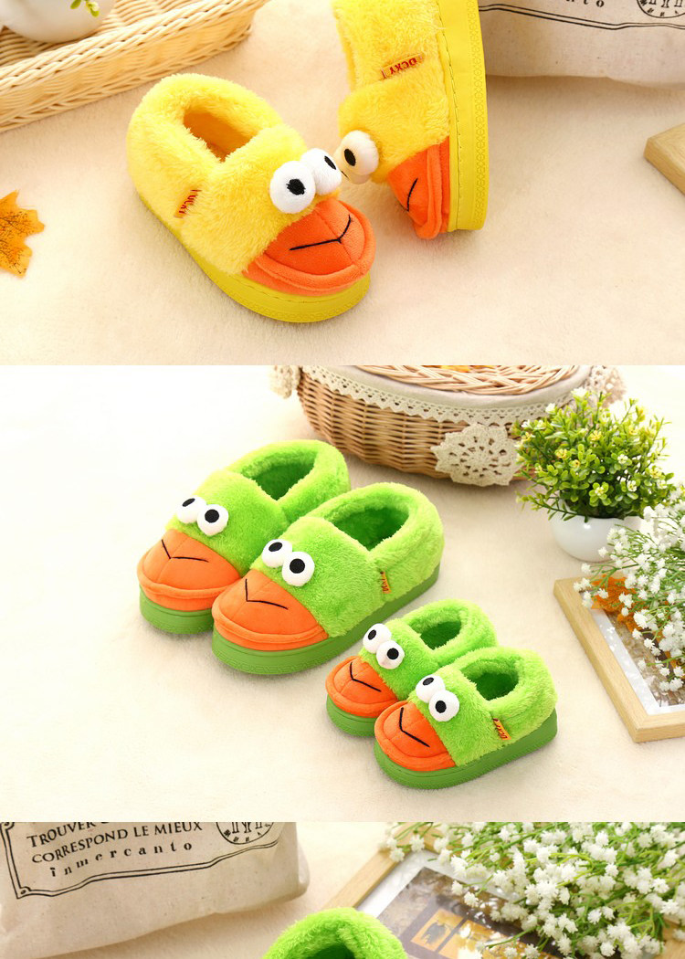 Pantoufles enfants en coton pour hiver - Ref 1032486 Image 10