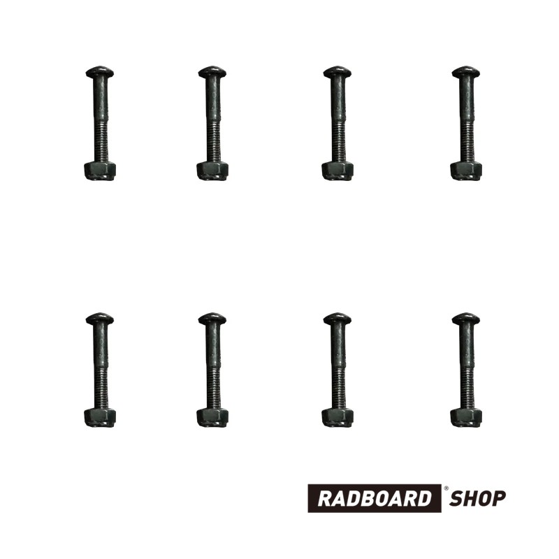 Imported bridge nails longboard skateboard universal bridge nail mushroom head inner hexagon 1 25 inch RADBOARDSHOP