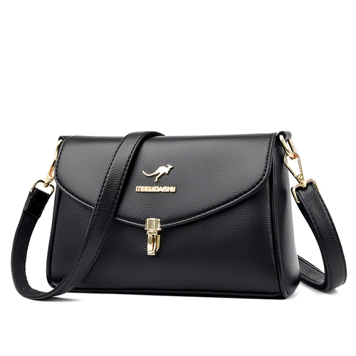 Кенгуру, сумка через плечо, сумка на одно плечо для матери, кожаная небольшая сумка, из натуральной кожи, для среднего возраста