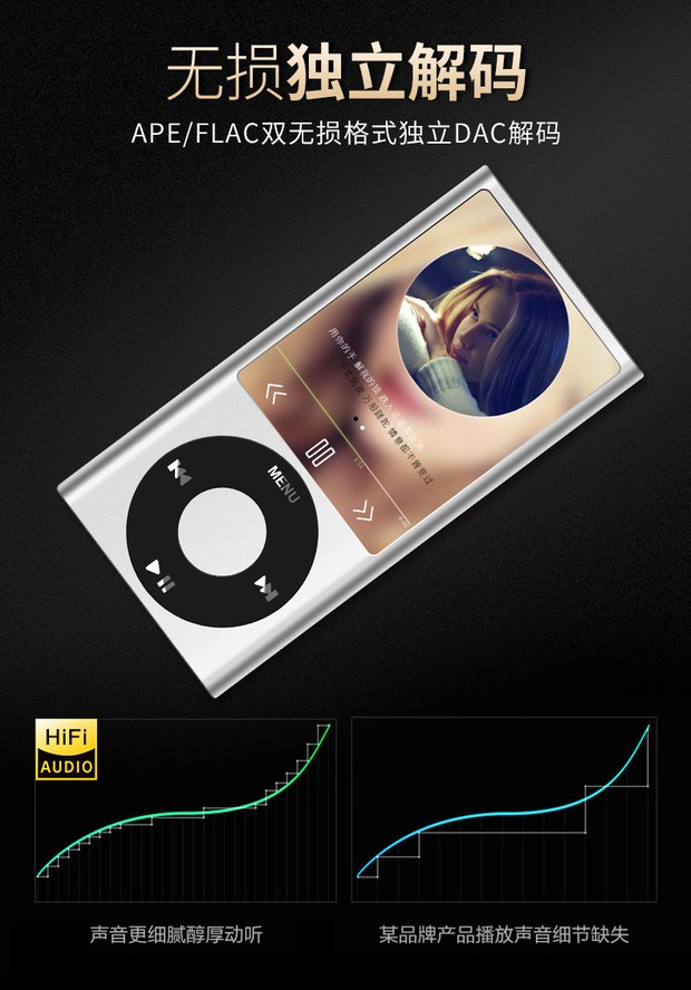 Máy nghe nhạc mp3 thông minh mini student mp5 Walkman touch mp4 Lyrics e-book màn hình siêu mỏng p3mp6 máy nghe nhạc bluetooth giá rẻ
