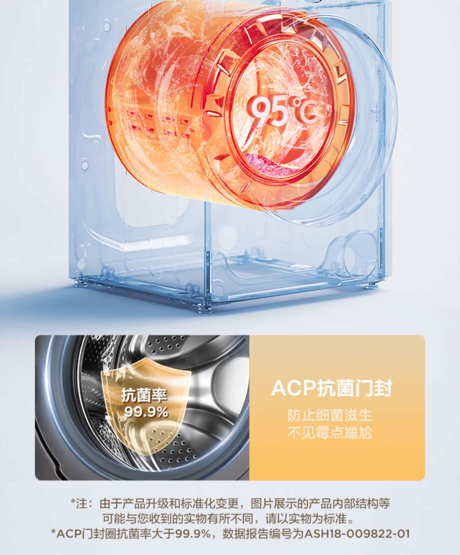 Лед мыть комплект 【冰洗套装】323l多门大容量电冰箱10kg滚筒洗烘一体洗衣机美的86 Midea