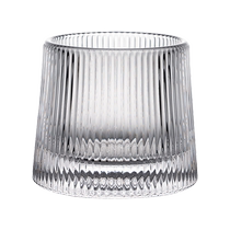 Rotating decompression cup rotating cup base household tumbler cup whiskey and wine cup Huanghe 1117