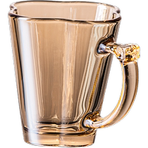 Light luxury glass water cup home living room beverage glass drinking water entertaining guests high-end tea cup 2378