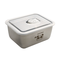 304 stainless steel lunch box refrigerator refrigerated picnic box food-grade fresh-keeping bowl household sealed fresh-keeping box 3842