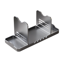 Pot lid rack no punching wall-mounted kitchen storage rack multi-functional household chopping board rack chopping board rack storage 2262