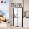 Lg Automatic Ice-Making Refrigerator All-In-One Large Capacity 506L Cross-Door Four-Door Household Electric F544Meh62D with 1727