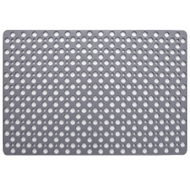 Large Hole Bathroom Cushion Non-slip Mat Home Shower Bath Commercial Ground Mat Bathroom Massage Footbed-Emperor and 1117