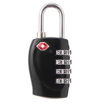 Тенг Xuan Haiguan Lock За Границей Tsa Code Lock Checklain Bait Traving Lock With Zipper Padlock