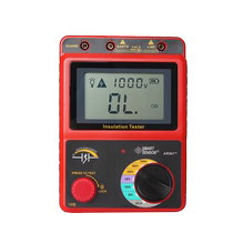 Xima insulation resistance tester electronic megger 500V megger 1000v digital high voltage resistance meter 1058