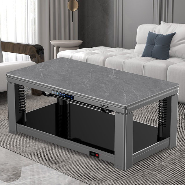 Konka Heating Table Electric Heating Table Adjustable Coffee Table Electric Heater Household Hot Pot Table Electric Heater Foot Warmer 635