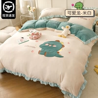 Бархатные милые белые джинсы с начесом для матери и ребенка