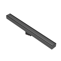 Extremely narrow linear invisible floor drain deodorant toilet rectangular stainless steel strip extremely simple side flat cable shape 1835