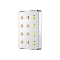 Supercharged shower head shower top shower single head large shower shower head bathroom shower flower sun set 1286