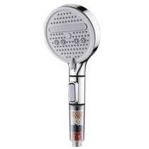 Supercharged shower head bathroom shower super pressure filter beauty shower head bathroom home bath 2200