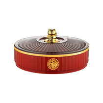 New Year fruit tray Living room Home tea table Chinese New Year Chinese candy box 2023 new snacks dried fruit containing box 668