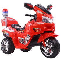 1593-Xiao Gazi electric stroller 5188 childrens electric motorcycle 2-8 years old male and female dual-wheel drive police car
