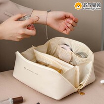 Cosmetic bag new portable cosmetic storage bag large capacity cosmetic bag travel waterproof sundry bag inner bag 824