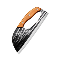 New labor-saving kitchen knife household knife kitchen forged kitchen knife cutting board two-in-one lightweight sharp slicing knife 1789
