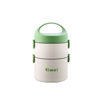Multi-layer insulated lunch box for office workers microwaveable lunch box special lunch box with rice tool portable 2450