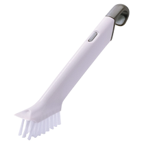 Floor drain cleaning brush toilet bathroom outfall with tweezer clamp slit brush ground floor floor drain brush Crown and 1117
