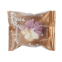 Mooncake packaging bag 50g mung bean pastry machine seal with holder mini ice skin Mid-Autumn baking independent packaging box 1532