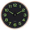 Suning.Com Luminous Clock Wall Clock Automatic Time Home Creative Modern Clock Wall Quartz Clock 2129