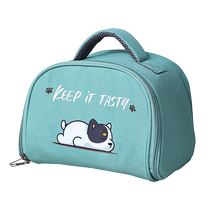 Childrens lunch box handbag primary school lunch bag with rice insulation bag lunch box bag aluminum foil hand-held lunch bag 1632