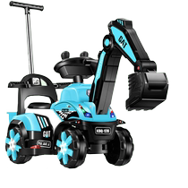 Excavator toy children can sit on the boys electric remote control large engineering excavator Childrens Day 2146
